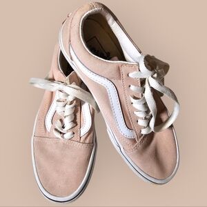Vans Women's Blush Pink Sneakers Size W 6